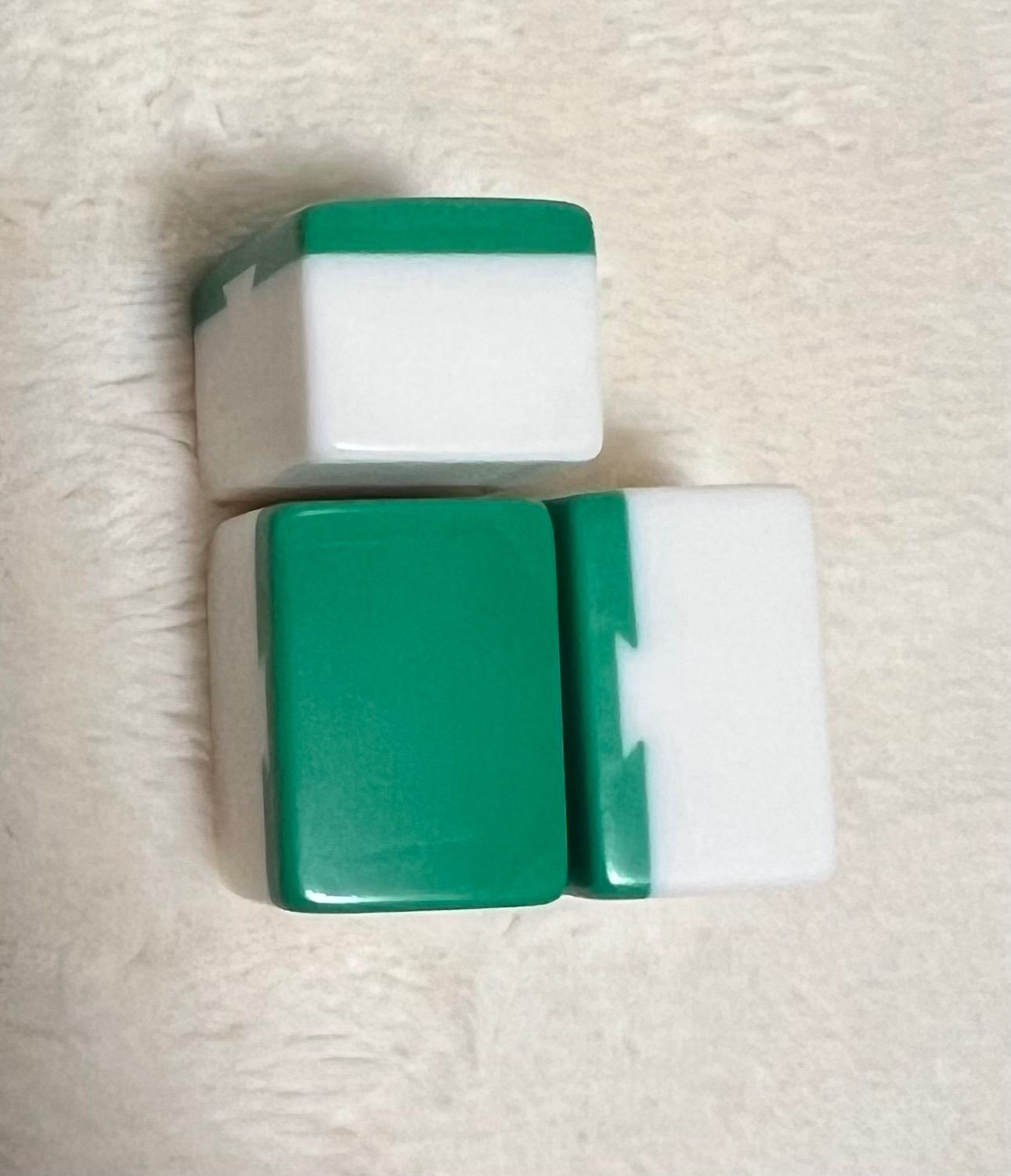 ミズノ丸一 麻雀牌 背緑 金彩 希少 - メルカリ