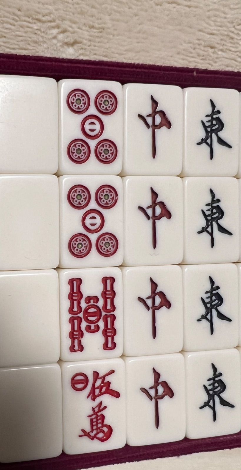 ミズノ丸一 麻雀牌 金彩 三羽一索 ミズノ丸一 麻雀牌 金彩 三羽一索