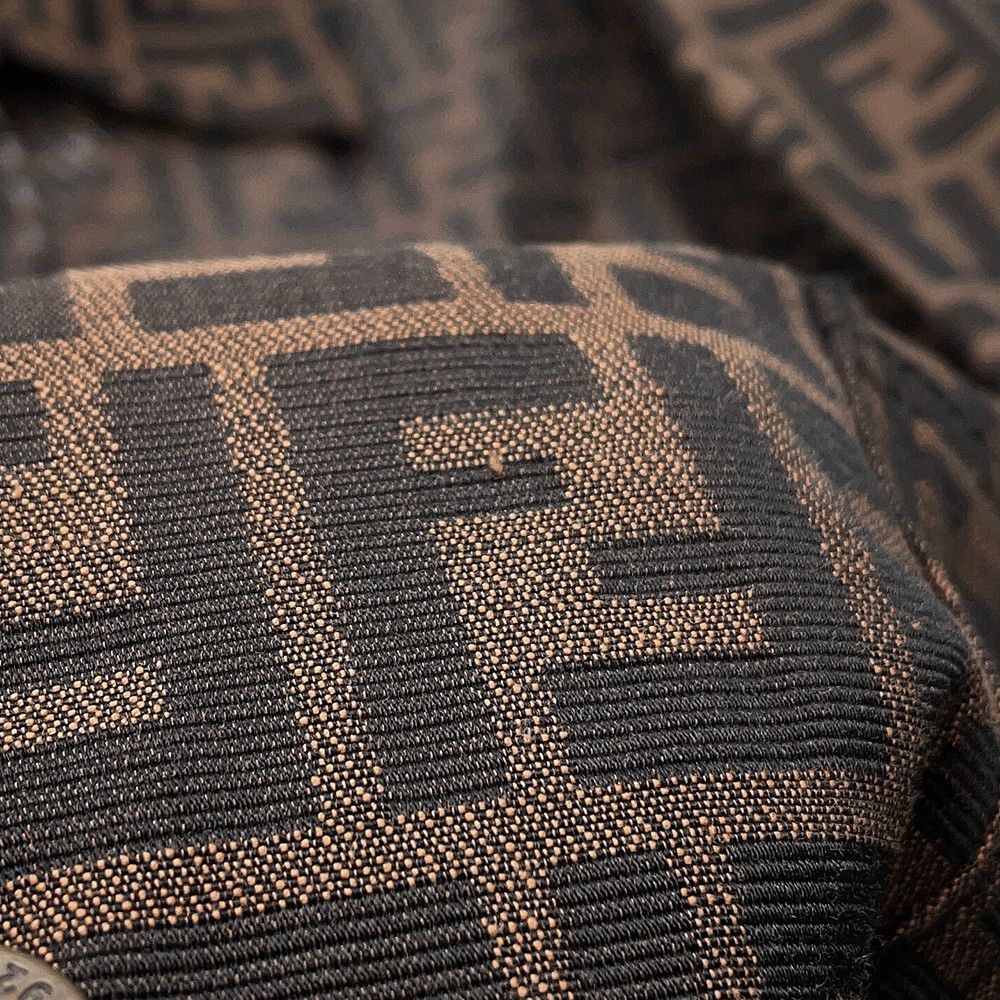 フェンディ ジャケット ズッカ柄 ロゴ 総柄 ポリエステル レディース