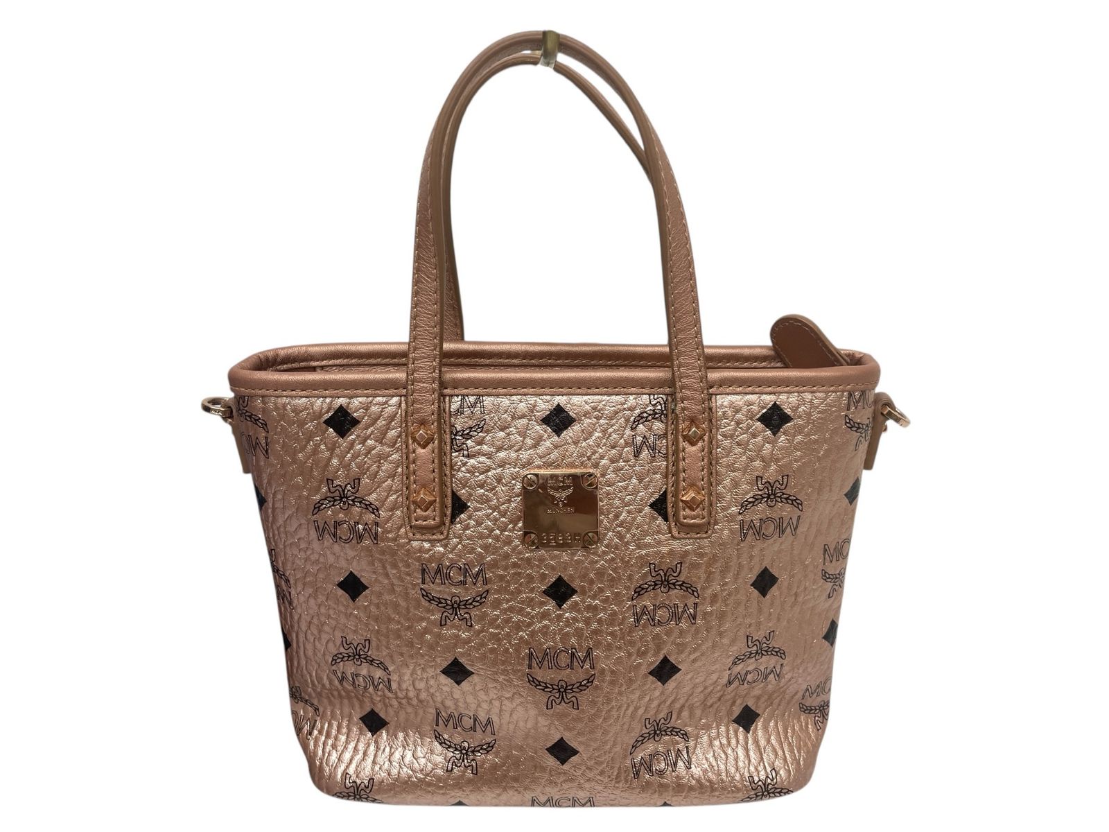 MCM (エムシーエム) 2WAY ショルダーバッグ ハンドバッグ ヴィセトス