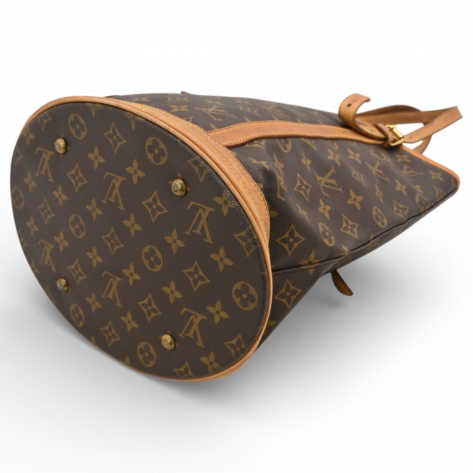 ルイヴィトン モノグラム バケットGM ショルダーバッグ Bランク