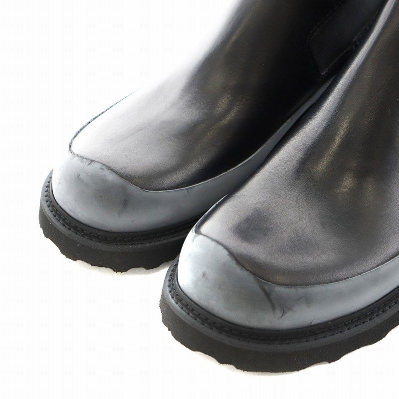 ボッテガヴェネタ BOTTEGA VENETA STORM CUIR サイドゴアブーツ