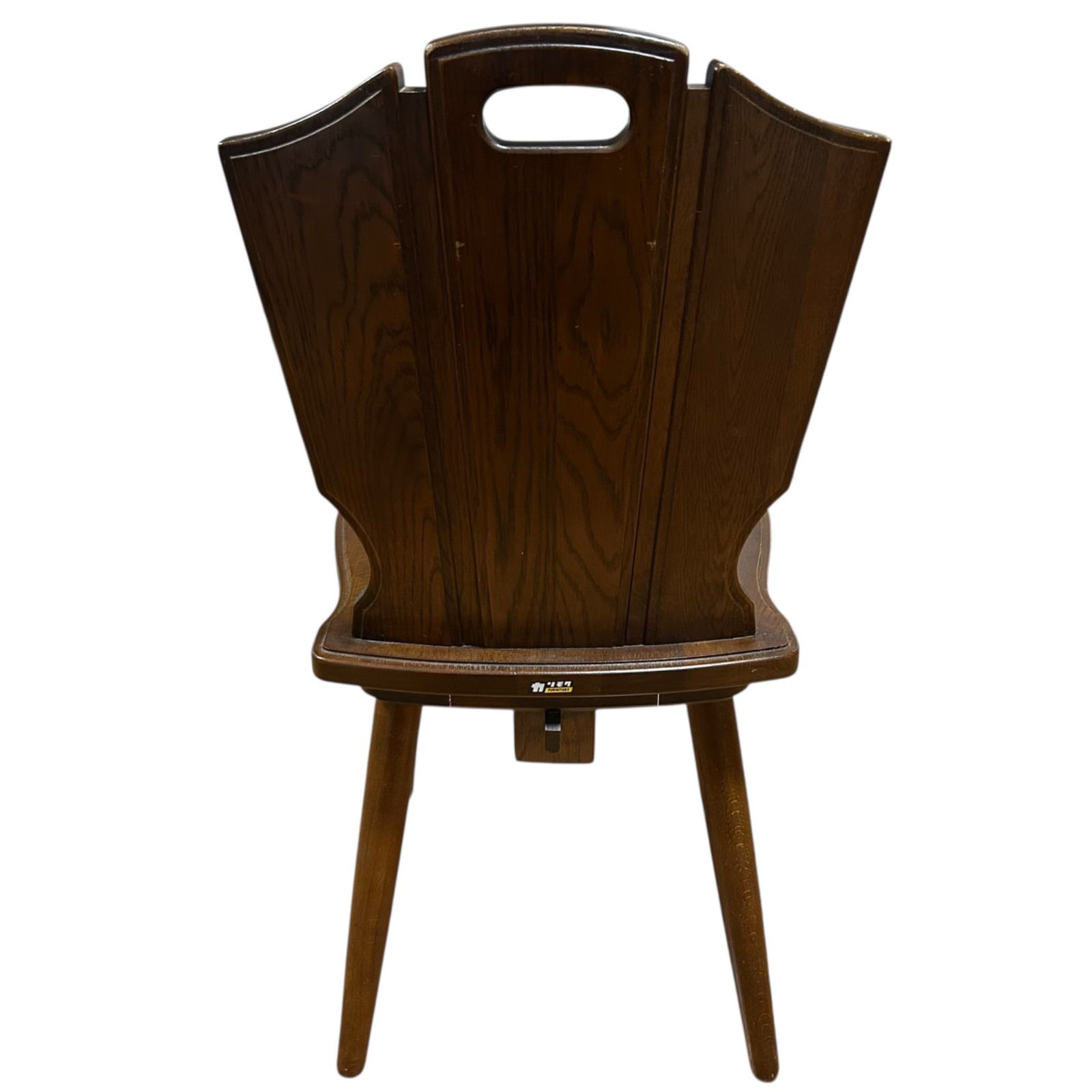 【メ0823-32】カリモク ルスティック ダイニングチェア GMGK360○karimoku / カリモク RUSTIC ルスティック ダイニングチェア