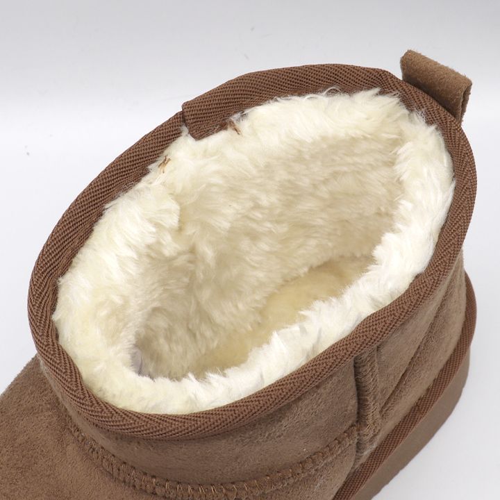 モズ moz MZ7160 厚底 ムートンブーツ 撥水 レディース 25AW 新品