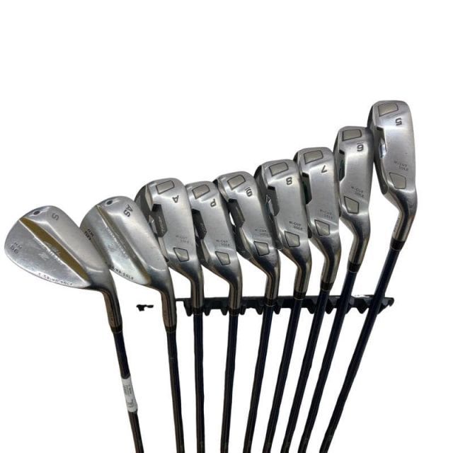 中古】 つるや AXEL DUAL IMPACT Z HM 10S アイアンセット IR AXEL