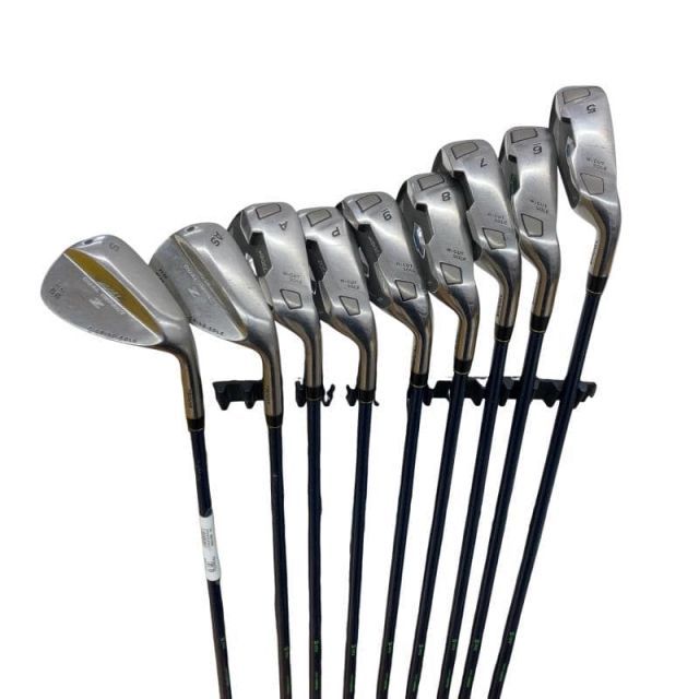 中古】 つるや AXEL DUAL IMPACT Z HM 10S アイアンセット IR AXEL