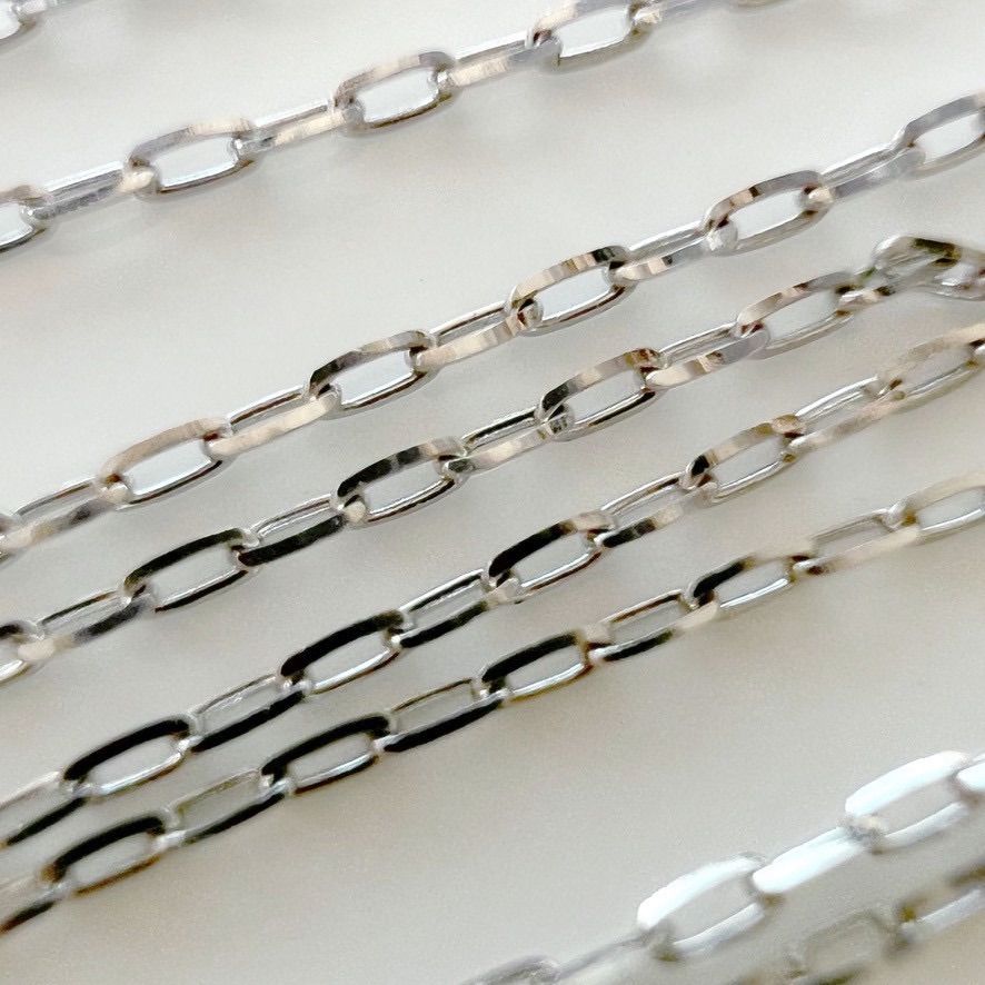 プラチナ900 あずきチェーンネックレス 45cm プレゼントボックス入り プラチナ あずきチェーン ネックレス 45cm