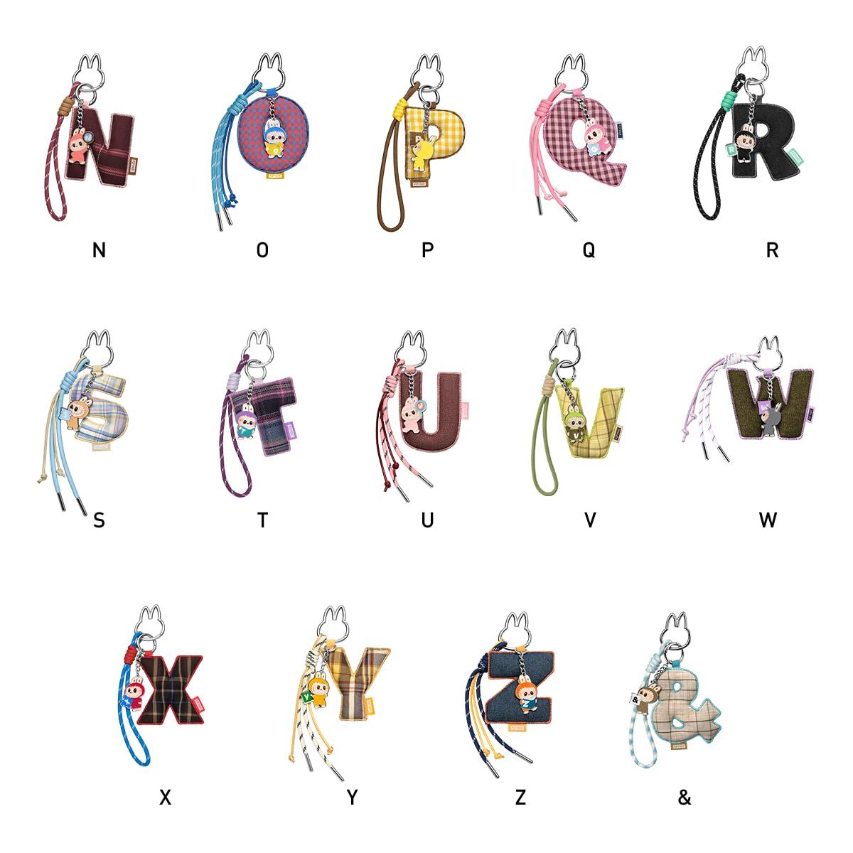 POP MART THE MONSTERS Pin for Love シリーズ アルファベット