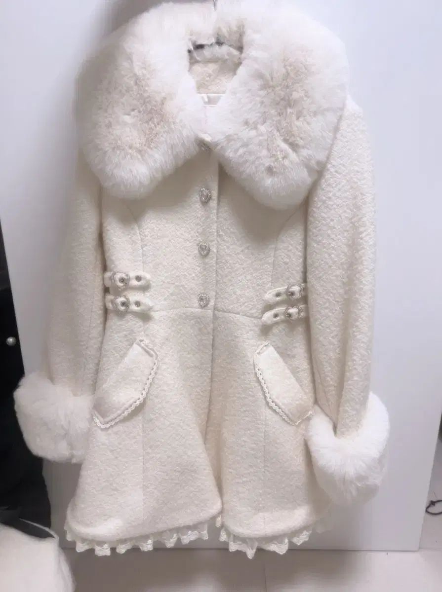 リズリサ リボンビジュー ミニ Aラインコート 量産型 地雷系 - メルカリ