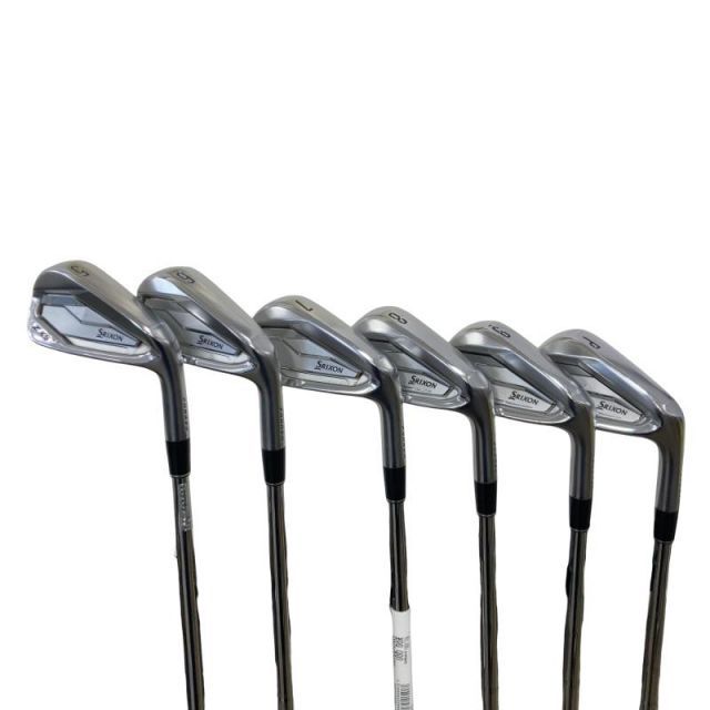 中古】 ダンロップ SRIXON ZX5 6S アイアンセット IR 純正特注シャフト