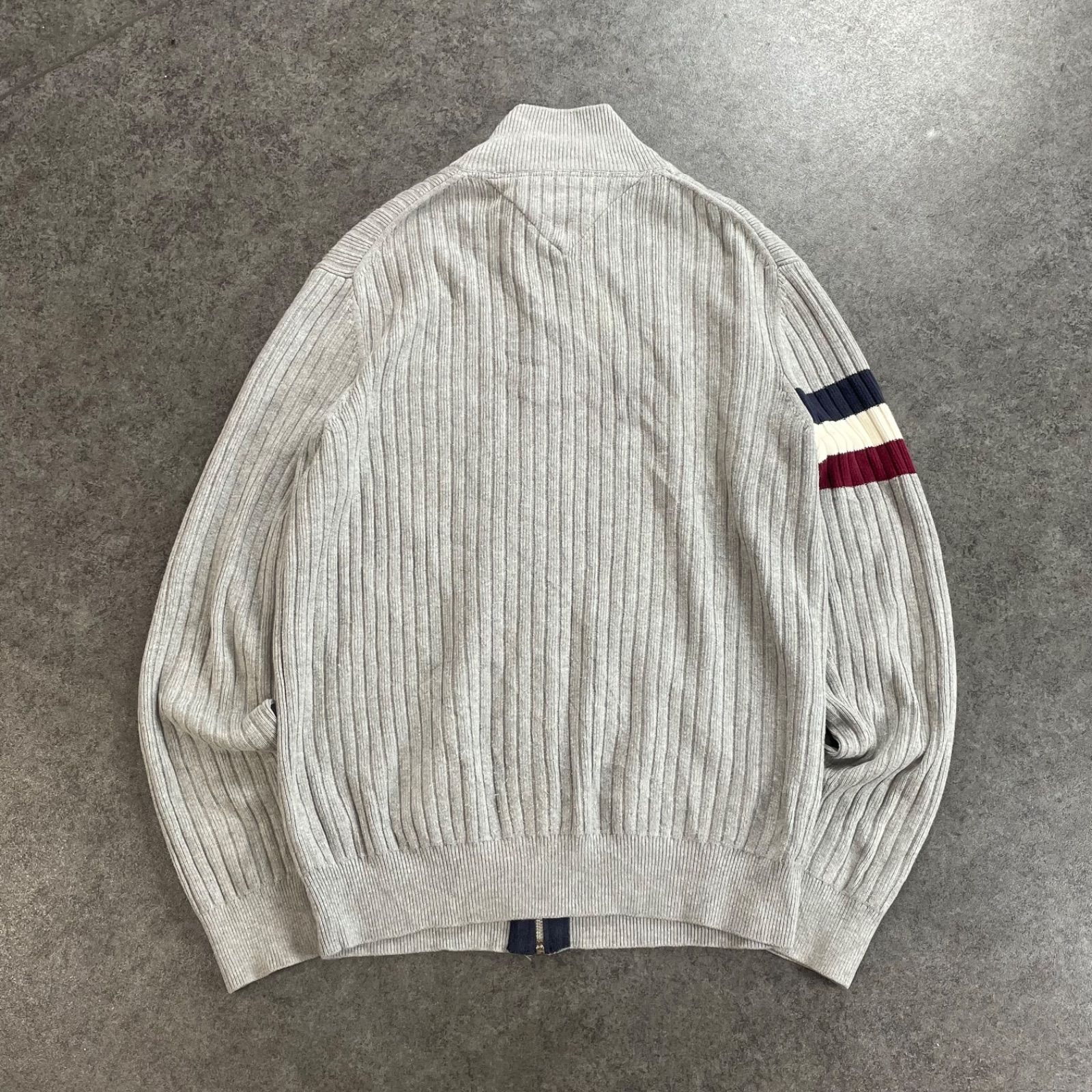 TOMMY HILFIGER Knit Full-Zip Jacket トミーヒルフィガー ドライバー 