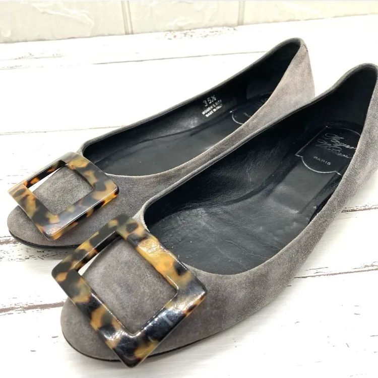 美品❣️ロジェヴィヴィエ Roger Vivier 23フラットシューズ靴35.5