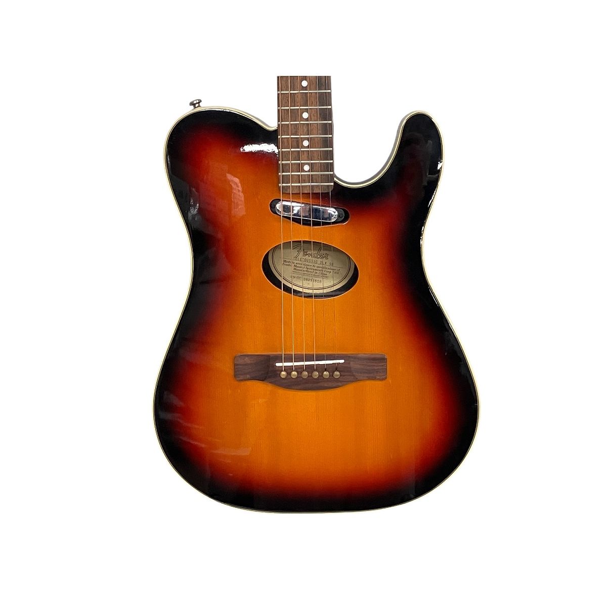 Fender DELUXE DLX SB Fishman搭載 エレアコ アコースティックギター