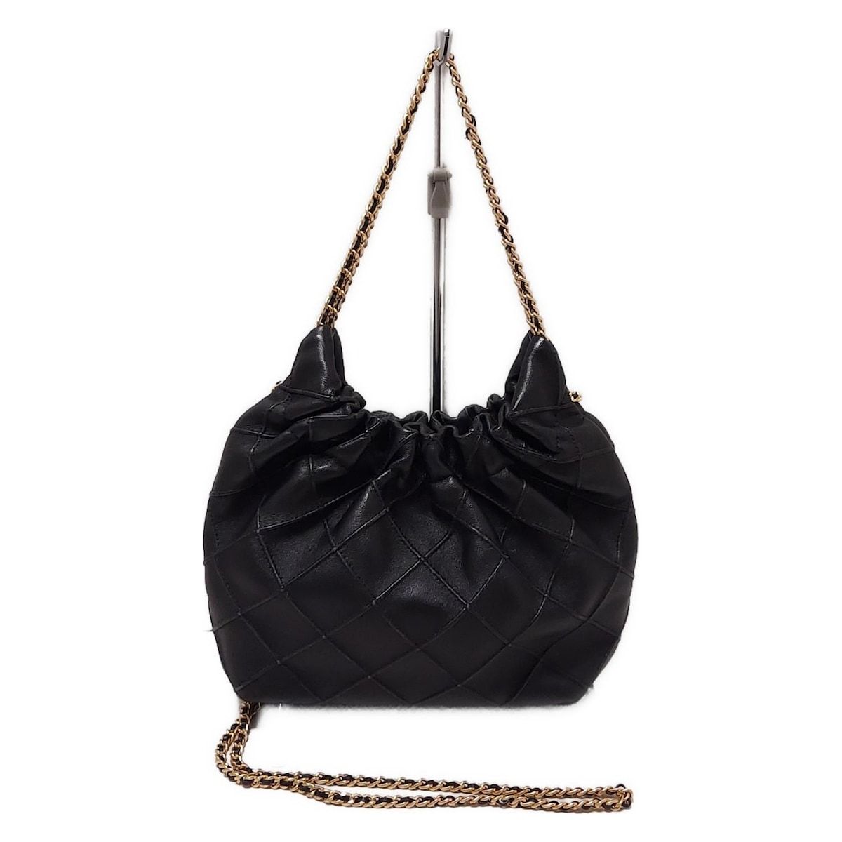 TORY BURCH(トリーバーチ) ショルダーバッグ - 黒 キルティング/2way