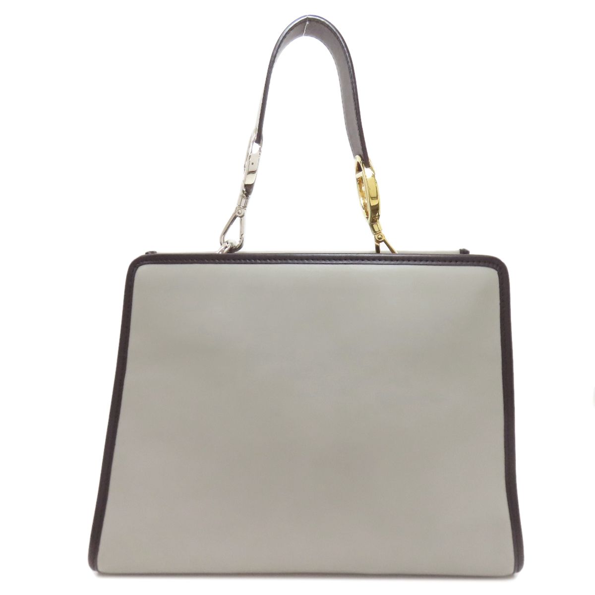 FENDI フェンディ ラナウェイ 2WAY ハンドバッグ レザー レディース