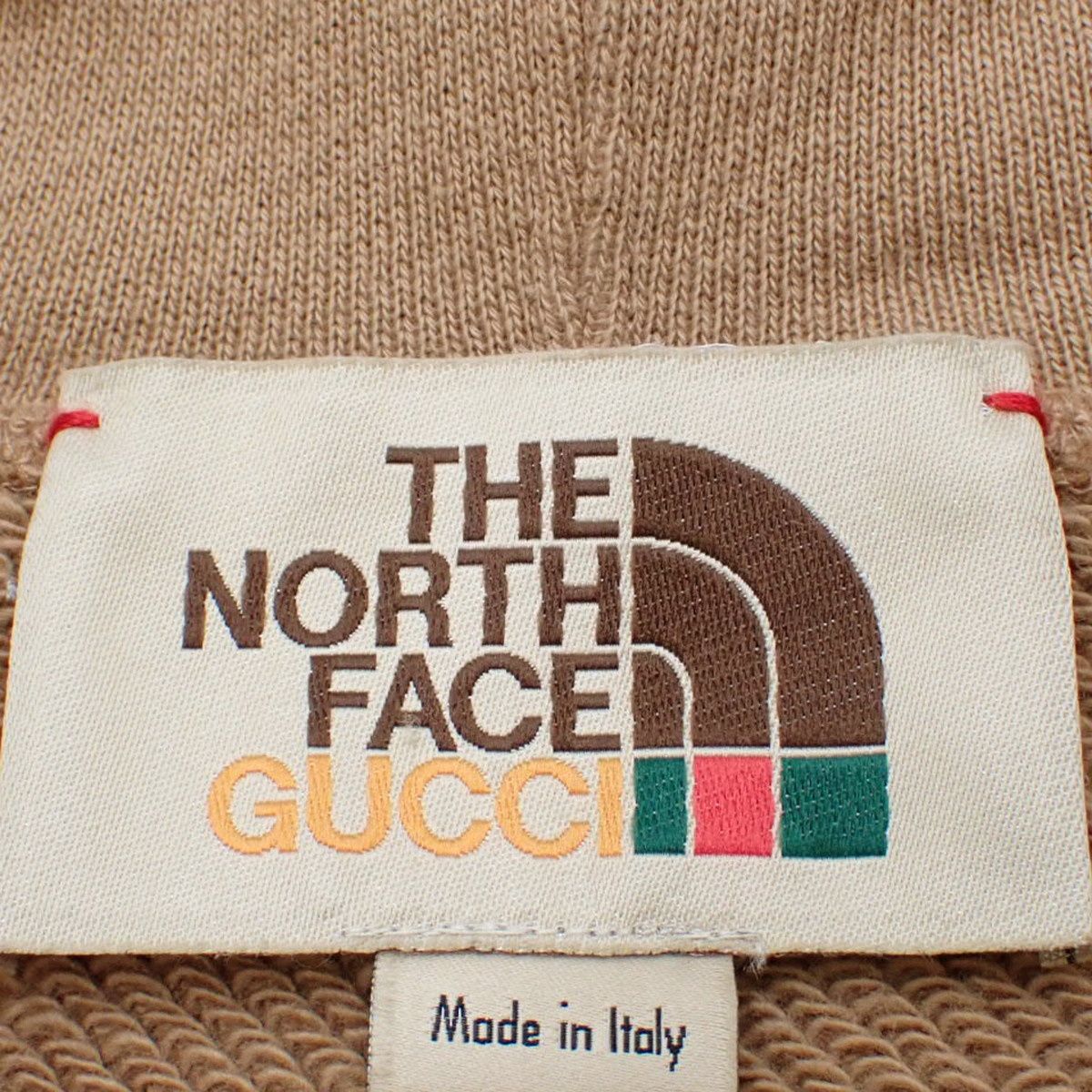 GUCCI(グッチ) GUCCI×THE NORTH FACE コラボ ロゴパーカー スウェット