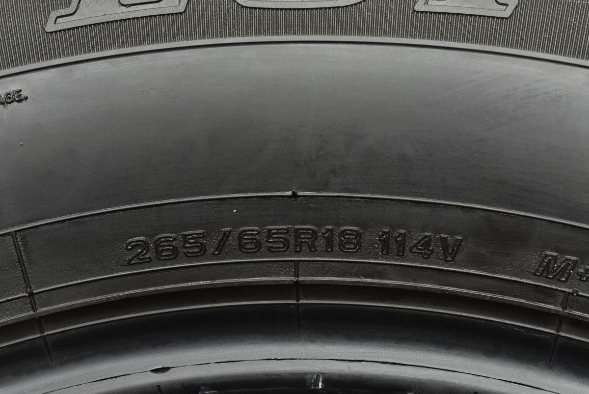 【2025年製バリ溝】ランクル250 265/65r18 DUNLOP AT23 2025年製 バリ溝】ダンロップ グラントレック AT23 265/65R18 4本