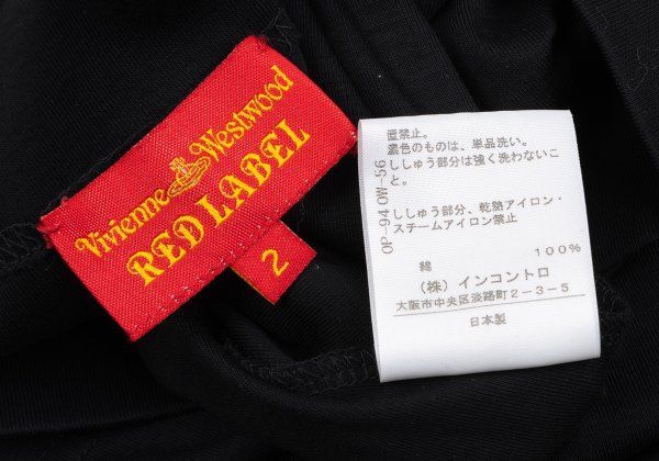 ヴィヴィアンウエスト　レッドレーベル　アシンメトリー　変形　スウェット オーブ 美品 ヴィヴィアンウエストウッド アシンメトリーパーカー オーブ刺繍