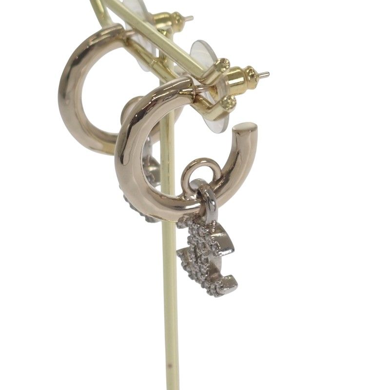 シャネル CHANEL ココマーク フープ AB8289 B07979 NH917 ピアス