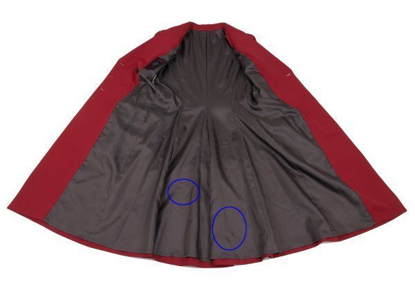 希少✨極美品ジャンポールゴルチエ　2way ベルデッド　コート　赤　40 L Jean Paul Gaultier（ジャンポール・ゴルチエ） ファムJean Paul