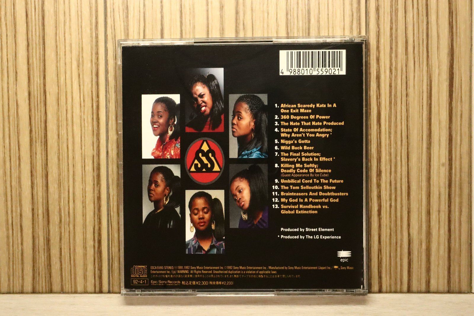 国内盤CD☆シスター・ソウルジャー/SISTER SOULJAH□ 360ディグリーズ