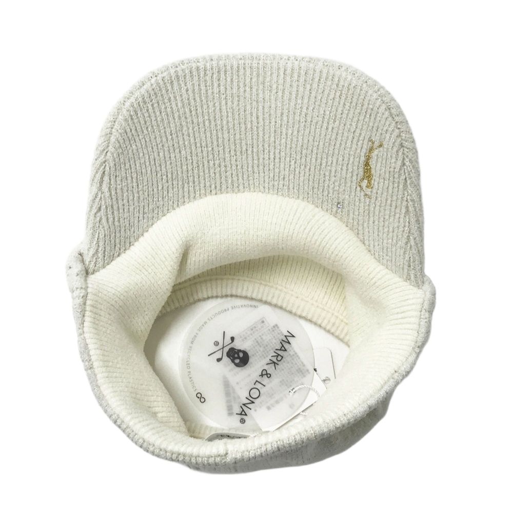 MARK&LONA マークアンドロナ 2024年モデル ニット サンバイザー