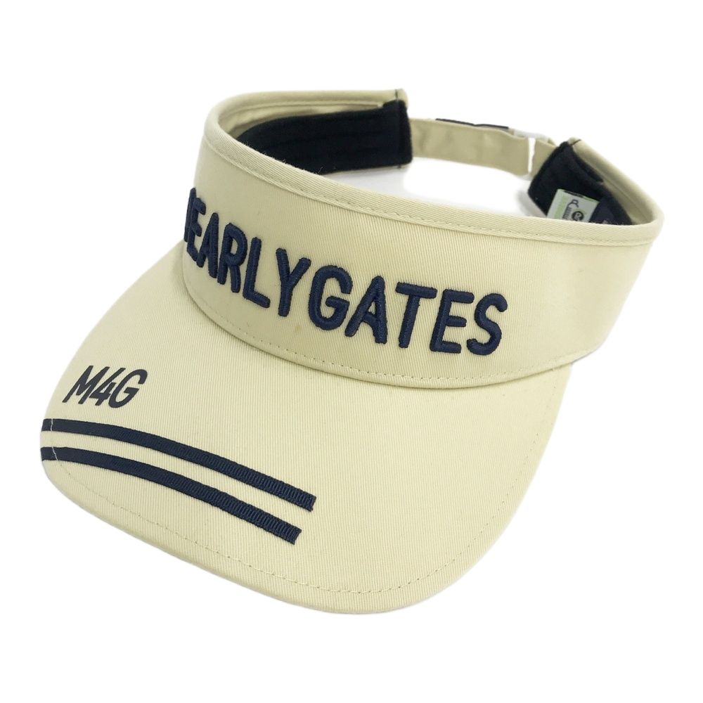パーリーゲイツ　ベージュ　サンバイザー PEARLY GATES パーリーゲイツ 2024年 サンバイザー ベージュ系 FR