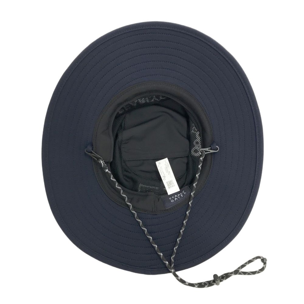 PEARLY GATES パーリーゲイツ 2024年モデル つば広ハット ネイビー系