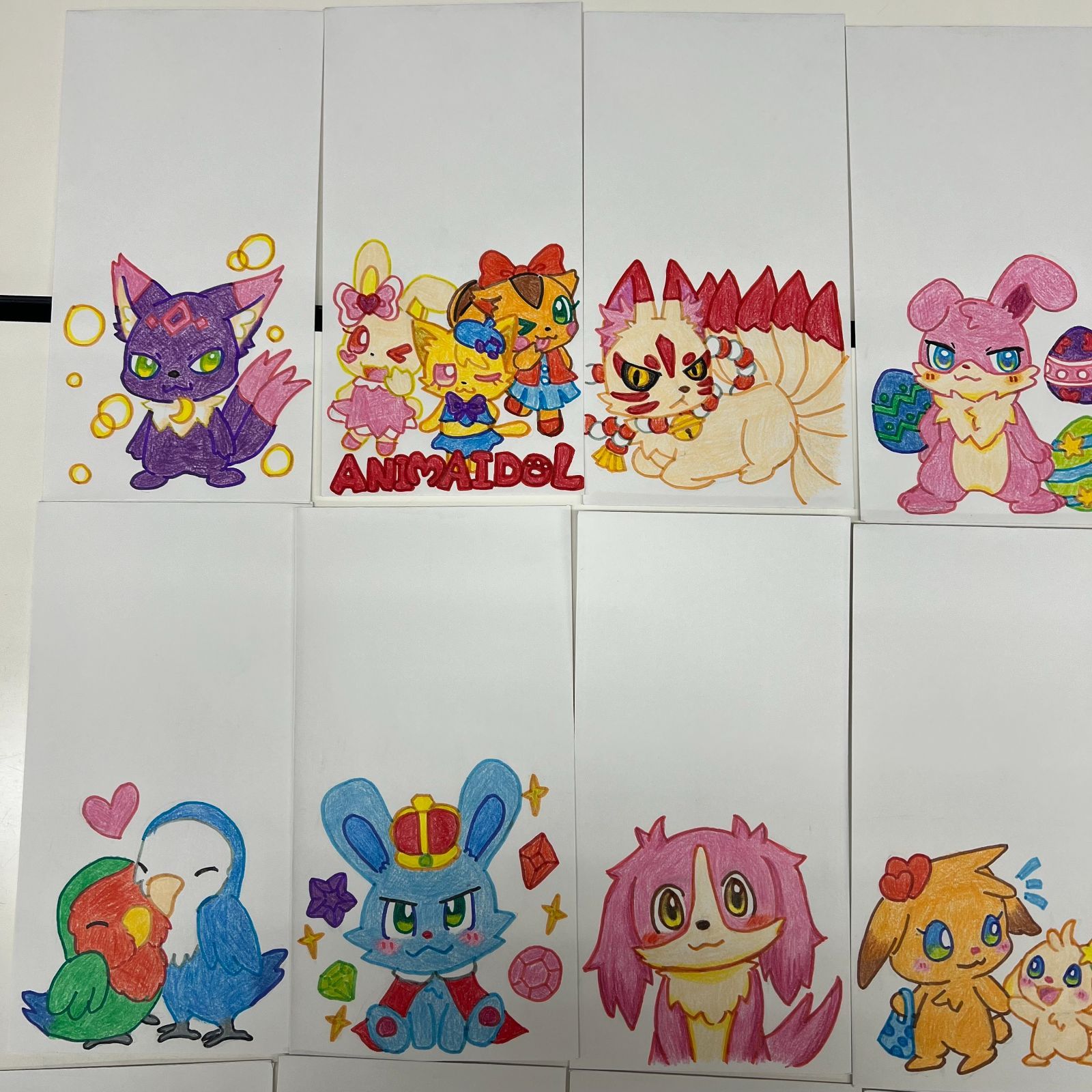 ☆ハンドメイド☆オリジナル手描きイラスト封筒☆15枚セット☆ - メルカリ