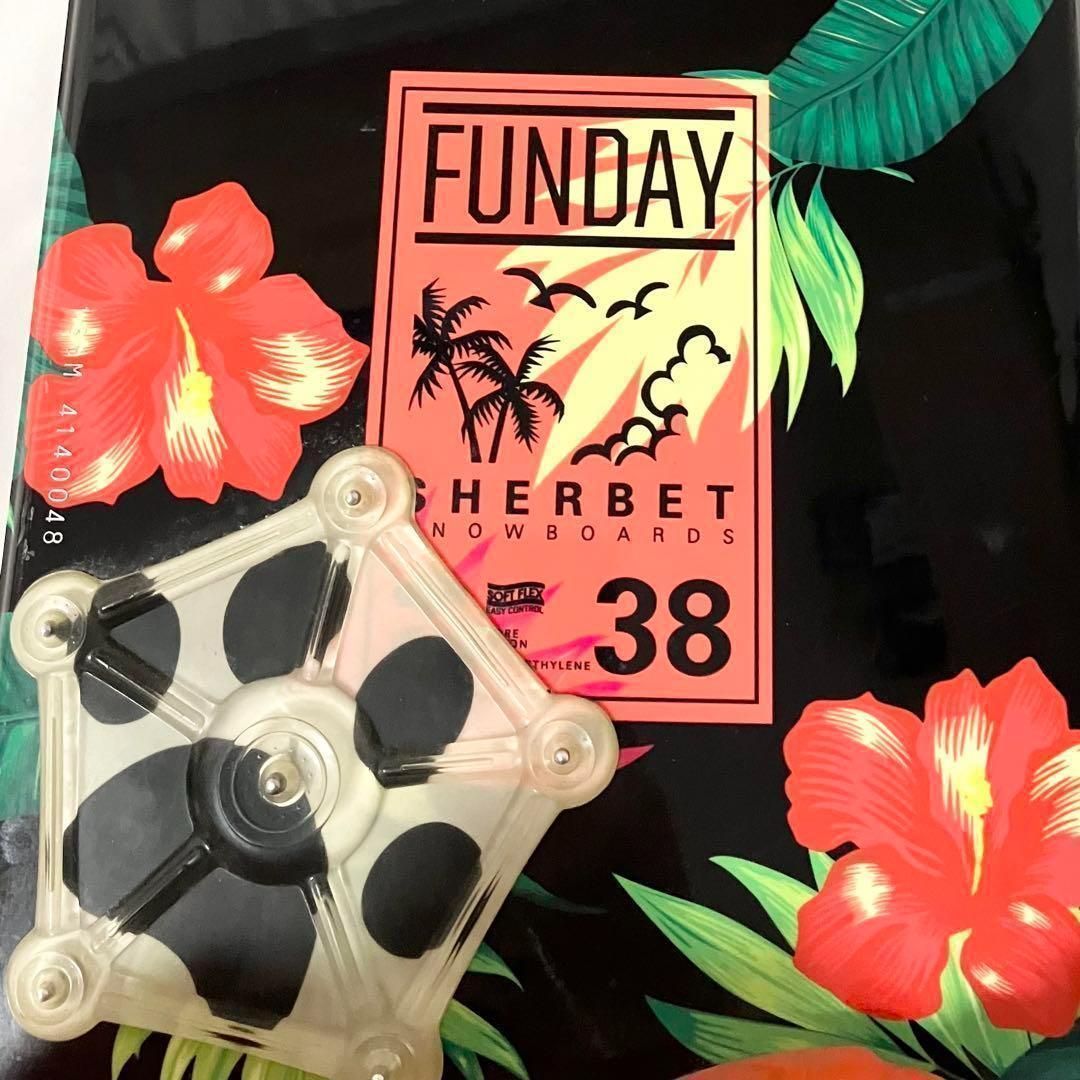 シャーベット × フラックス スノーボード セット 板 SHERBET FUNDAY