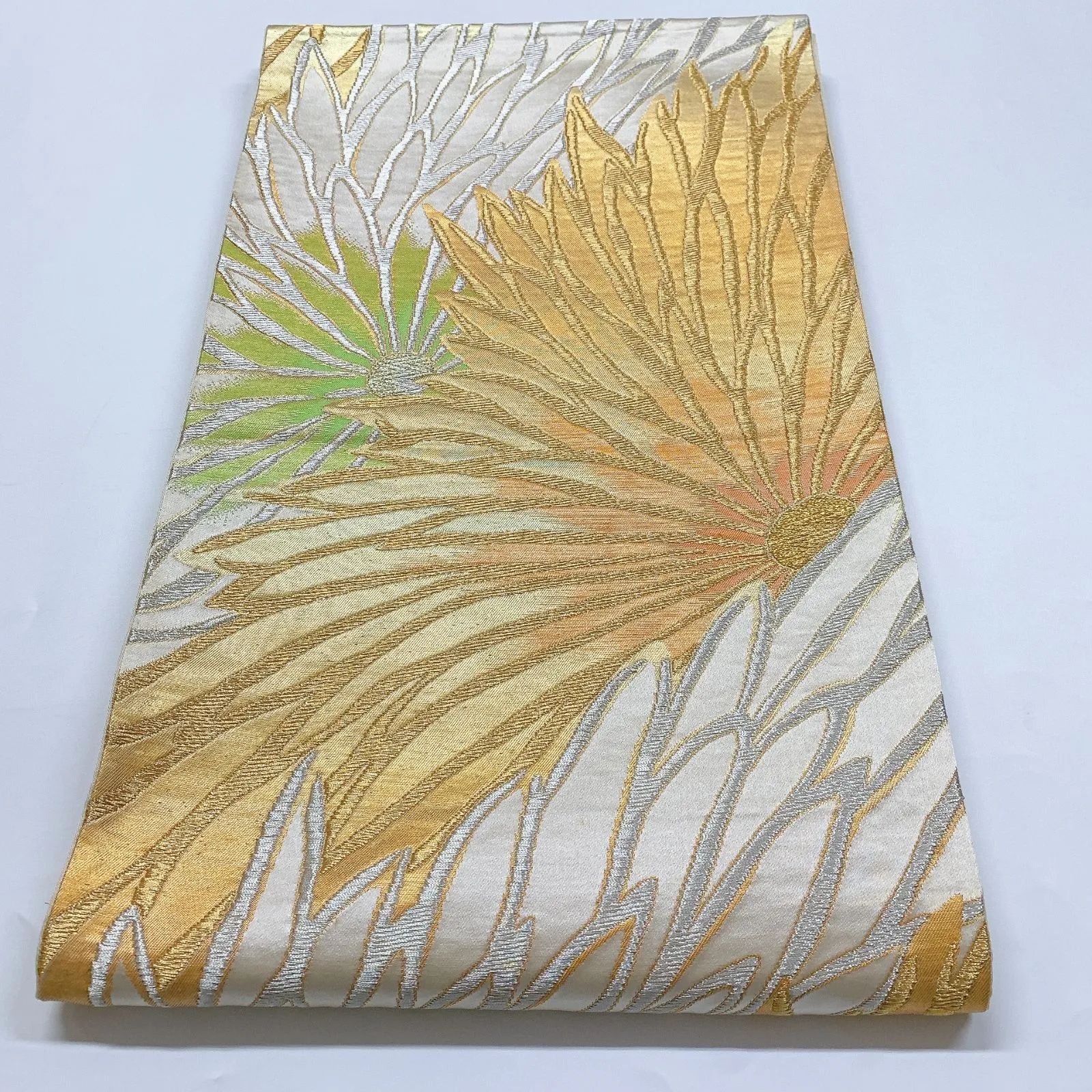 6354］袋帯 草花吉祥文様 金銀糸 六通 正絹 着物 フォーマル - メルカリ