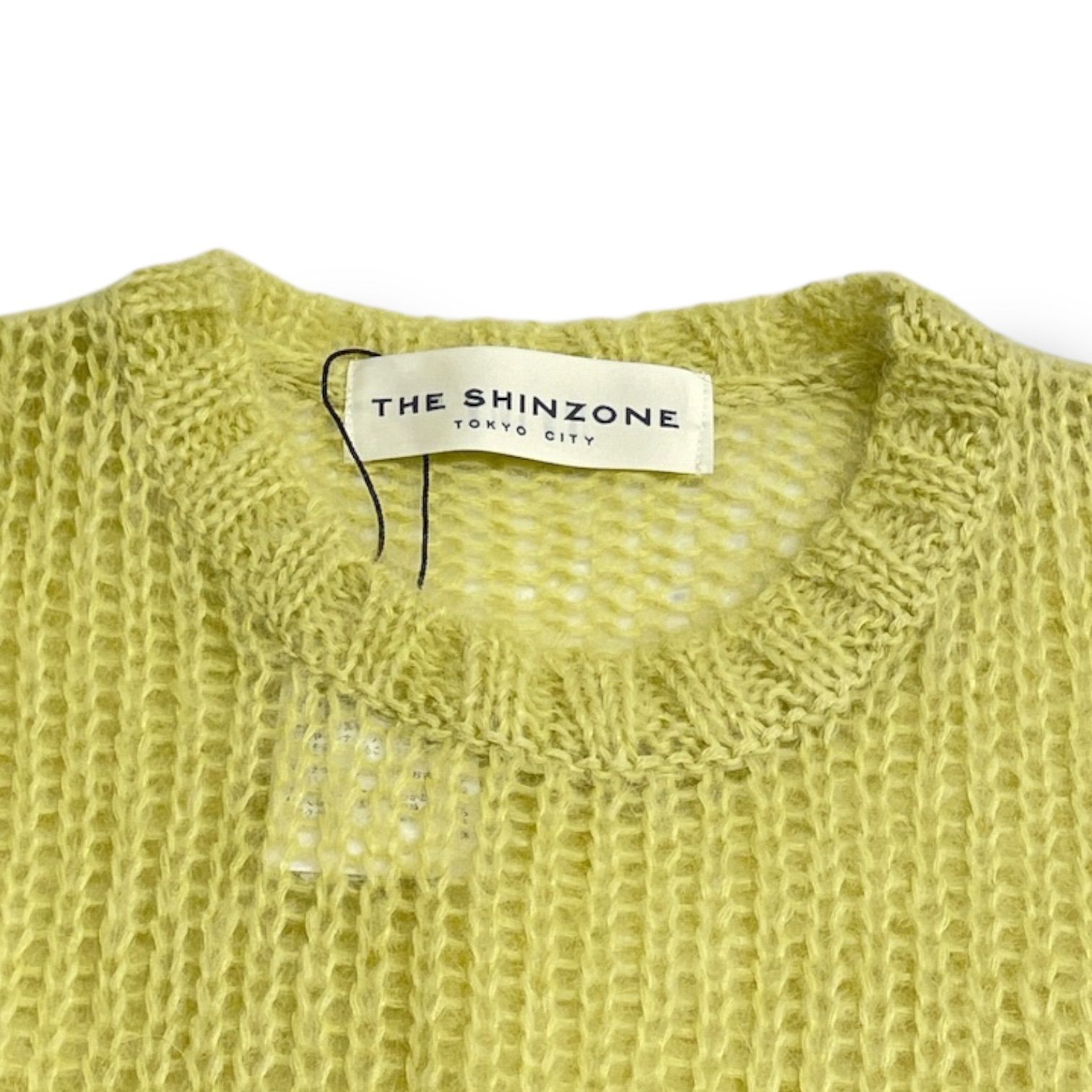 THE SHINZONE シンゾーン MOHAIR SHEER KNIT モヘア シアーニット