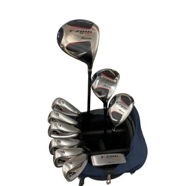 中古】 ミズノ T-ZOID RV-02 11S クラブセット CS スチール
