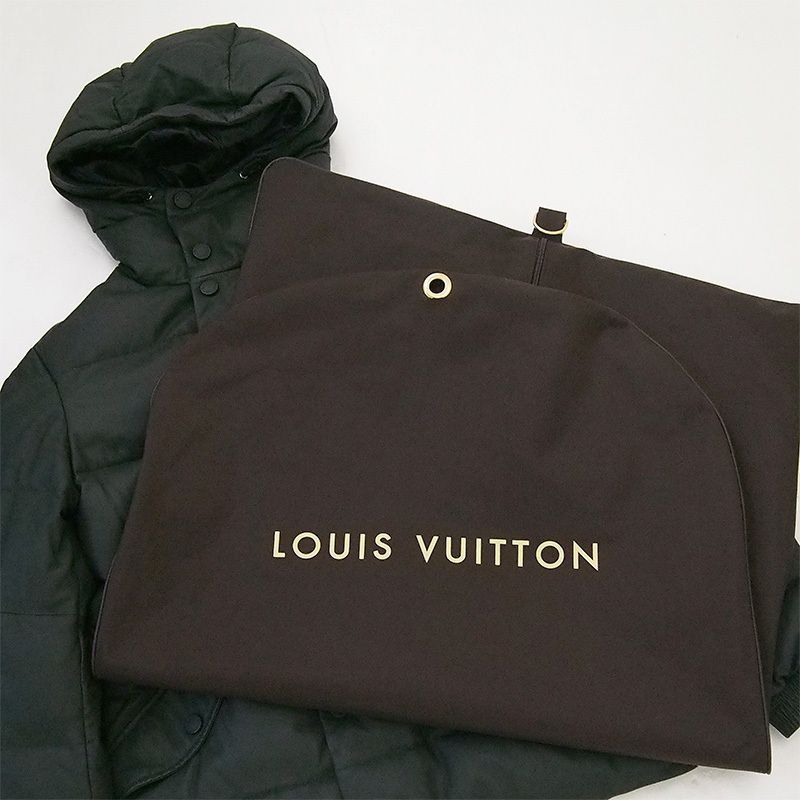 ルイ・ヴィトン LOUIS VUITTON ラムスキン ダウンジャケット グリーン 