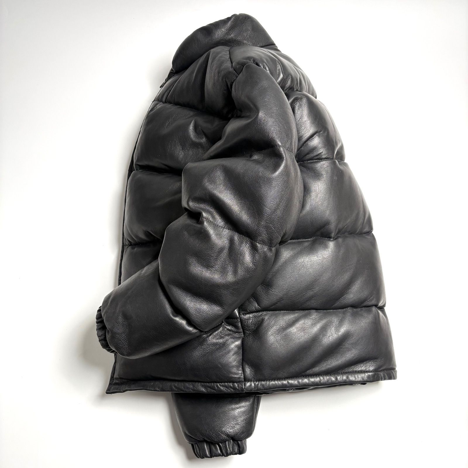 米国製】Schott レザー ダウンジャケット 黒 38 LENZIP - メルカリ