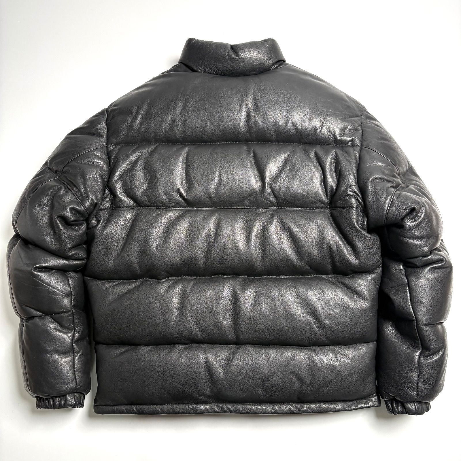 Schott レザーダウンジャケット 38 ブラック 米国製】Schott レザー ダウンジャケット 黒 38 LENZIP - メルカリ