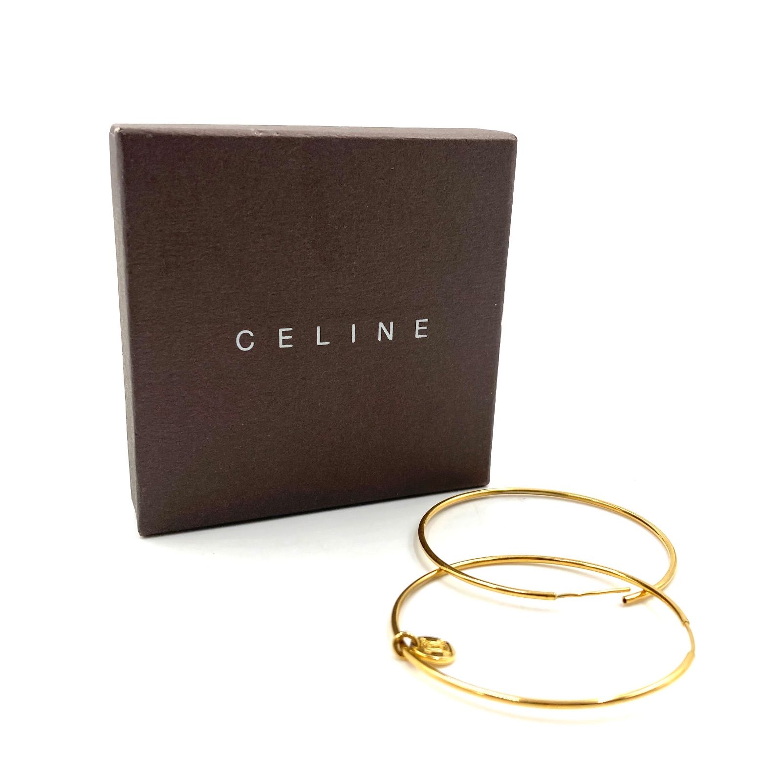□美品□CELINE セリーヌ トリオンフモチーフ バングルセット □美品□CELINE セリーヌ トリオンフモチーフ バングルセット