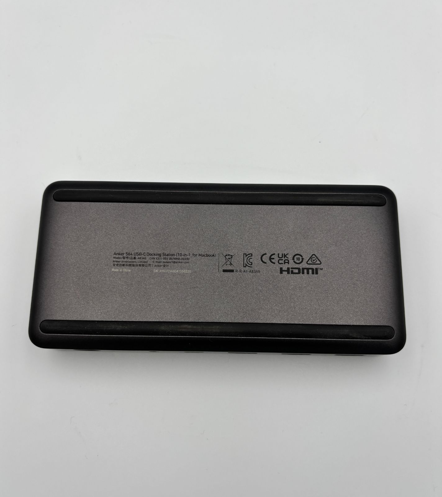 管理番号3405】Anker 564 USB-C ドッキングステーション (10-in-1, for 