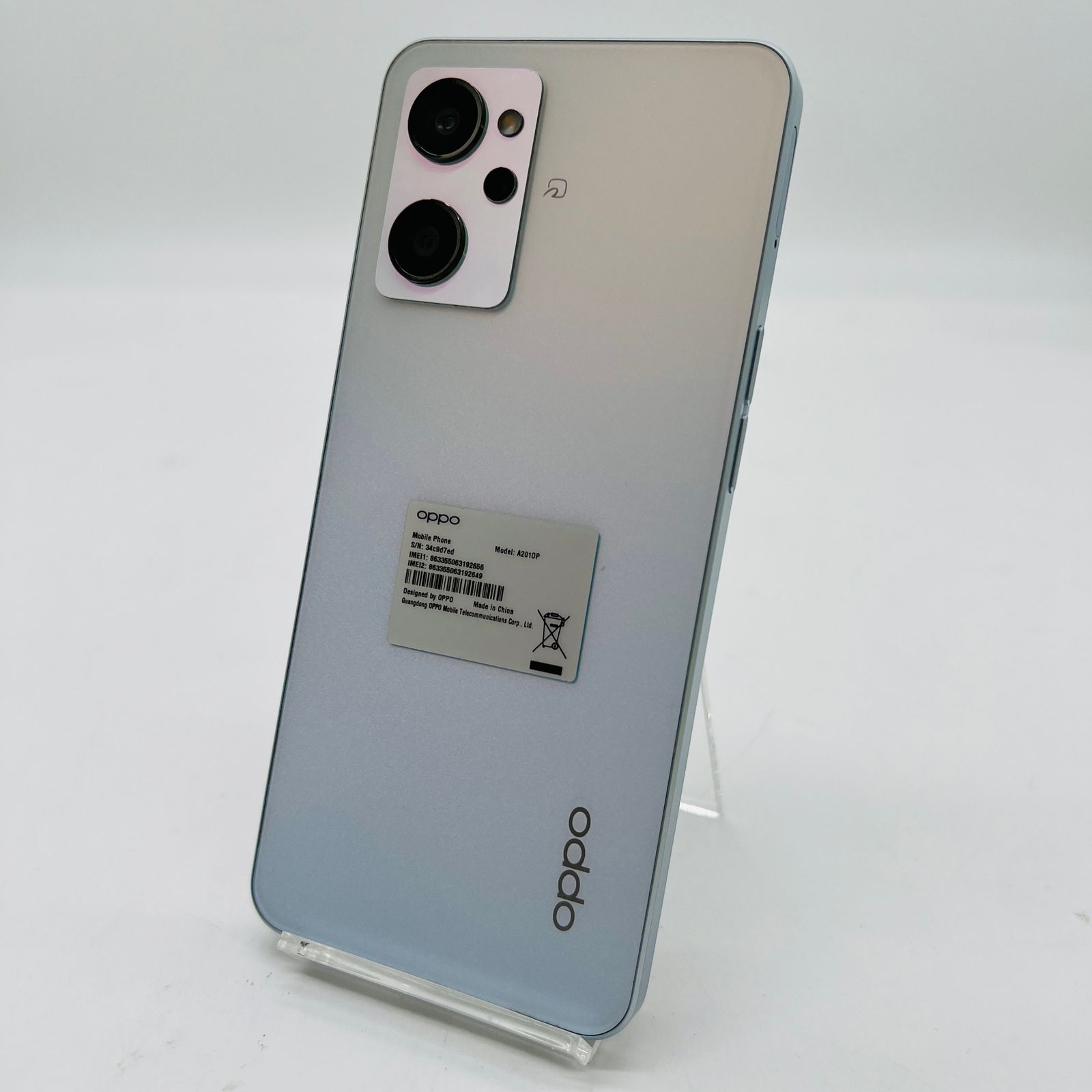 【SIMフリー】 OPPO Reno7 A OPG04 本体 動作確認済み Reno 「新品・未使用品」SIMフリー OPPO Reno7 A スターリーブラック