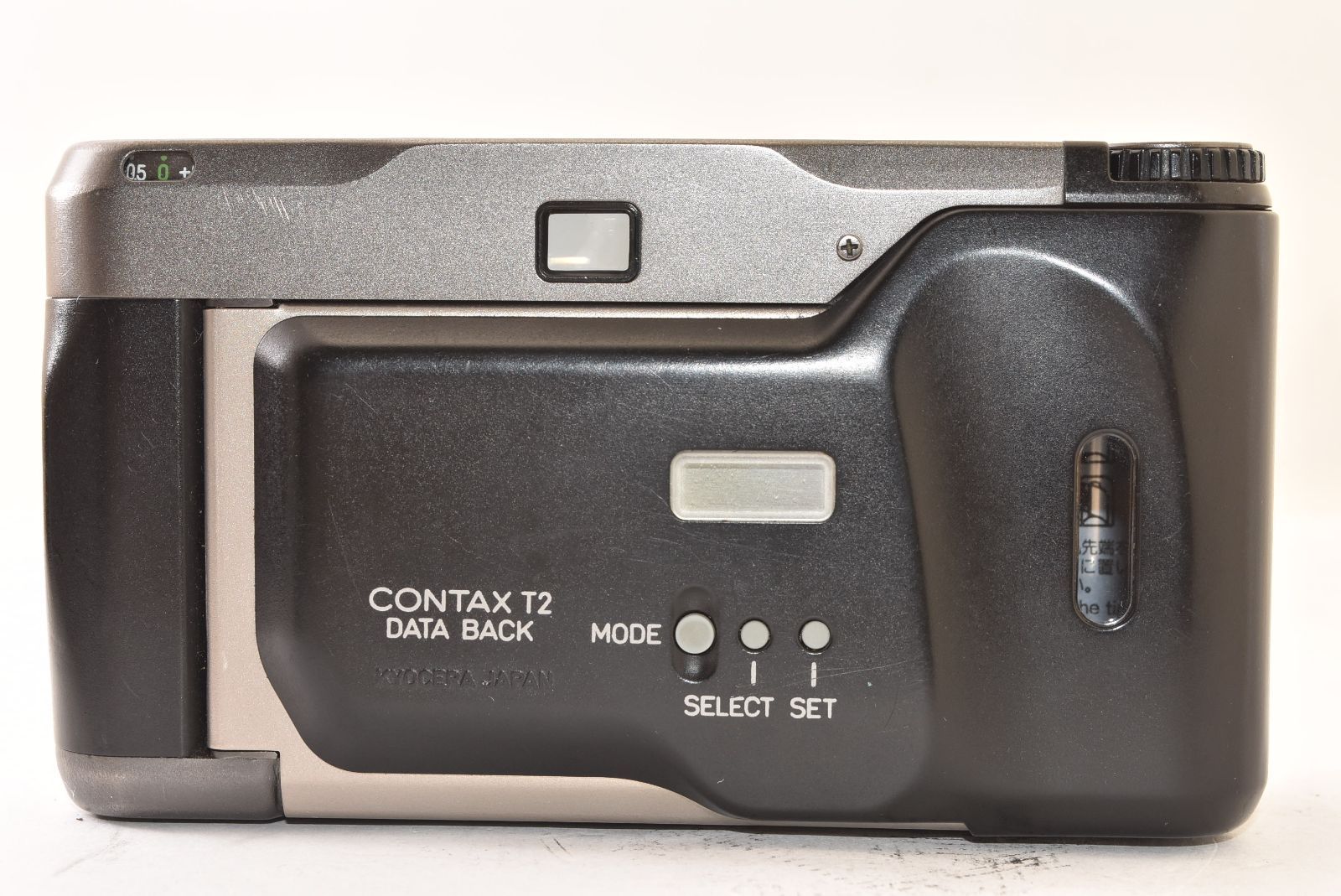 ☆ジャンク品☆ CONTAX コンタックス T2 チタンブラック DATA BACK 