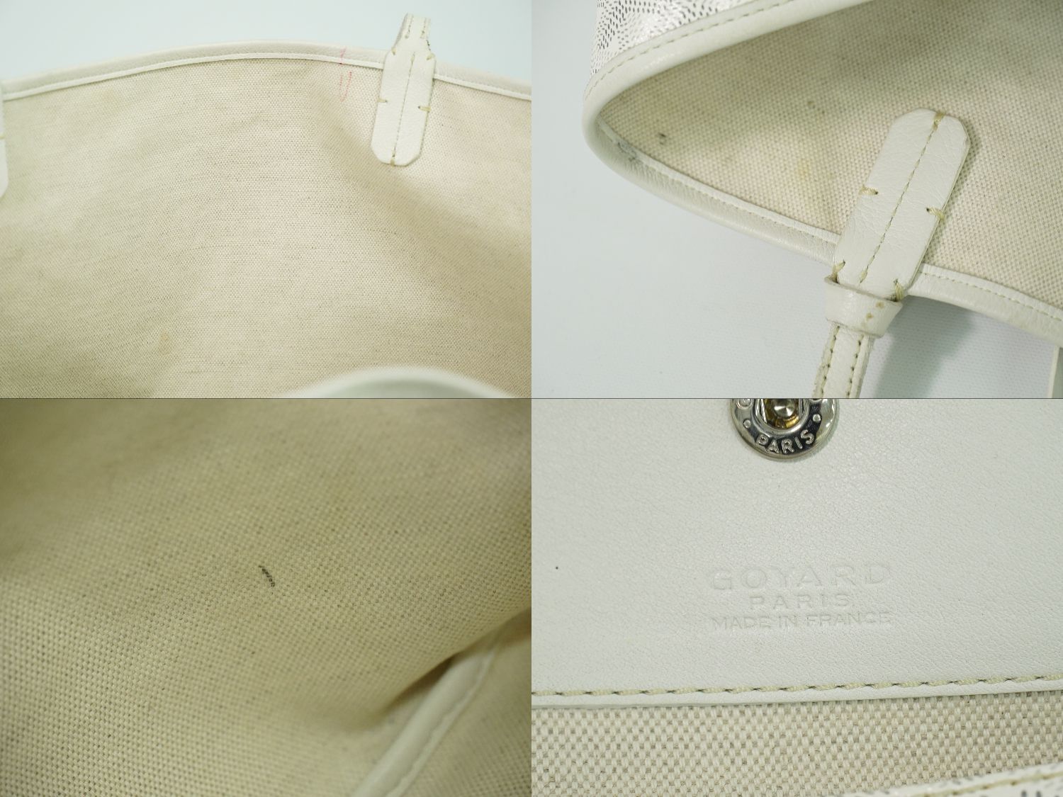 本物 ゴヤール GOYARD サンルイ GM トートバッグ ハンドバッグ PVC
