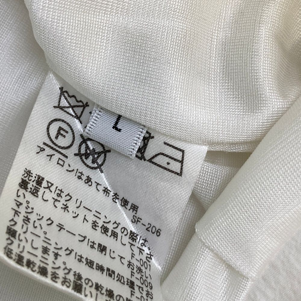 サイズ：L JUN&ROPE ジュン アンド ロペ インナー付 スカート ホワイト