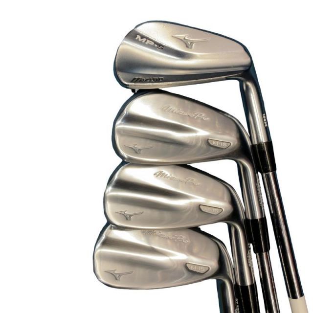 中古】 ミズノ MP-5(ホワイトサテン) 7S アイアンセット IR リシャフト