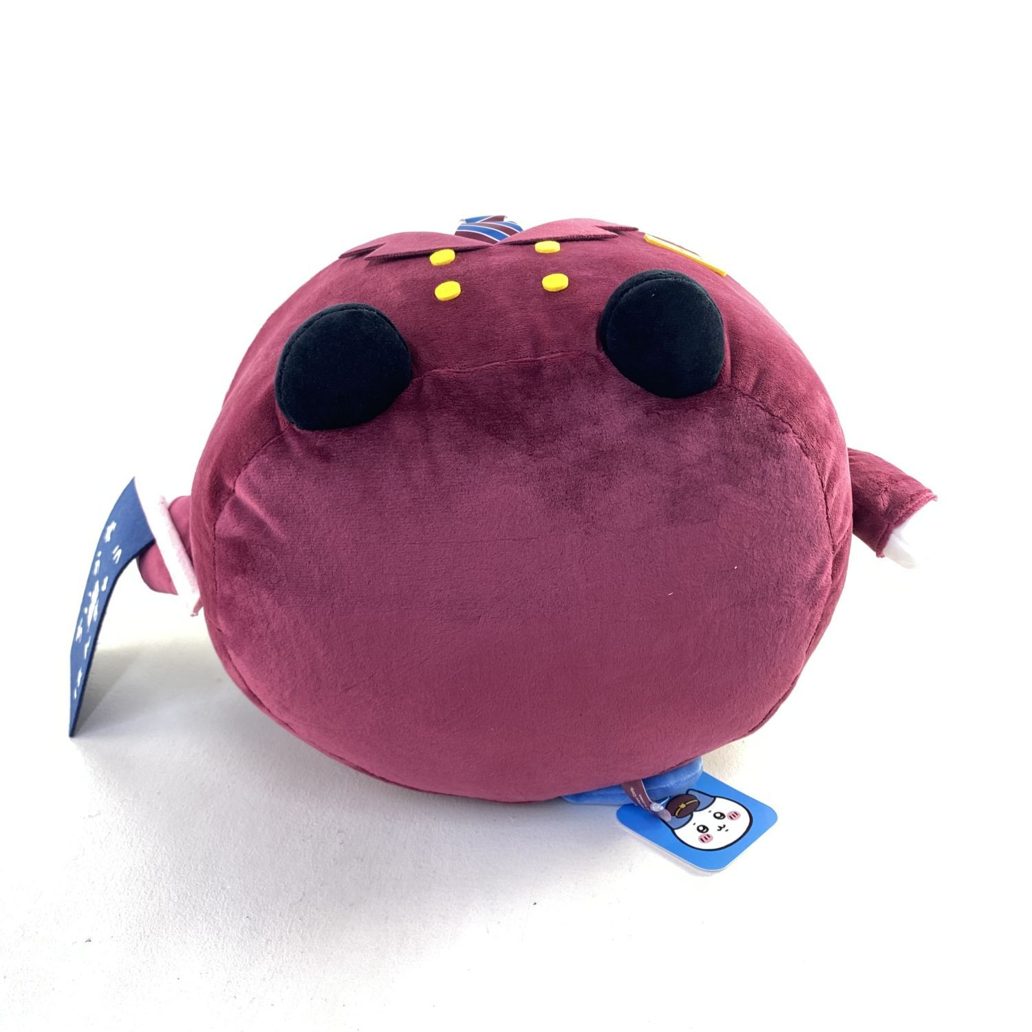 ちいかわ　阪急電車　BIGぬいぐるみ　ハチワレ　ぬいぐるみ 阪急電車×ちいかわ、装飾列車に添乗している3匹のBIGぬいぐるみを受注