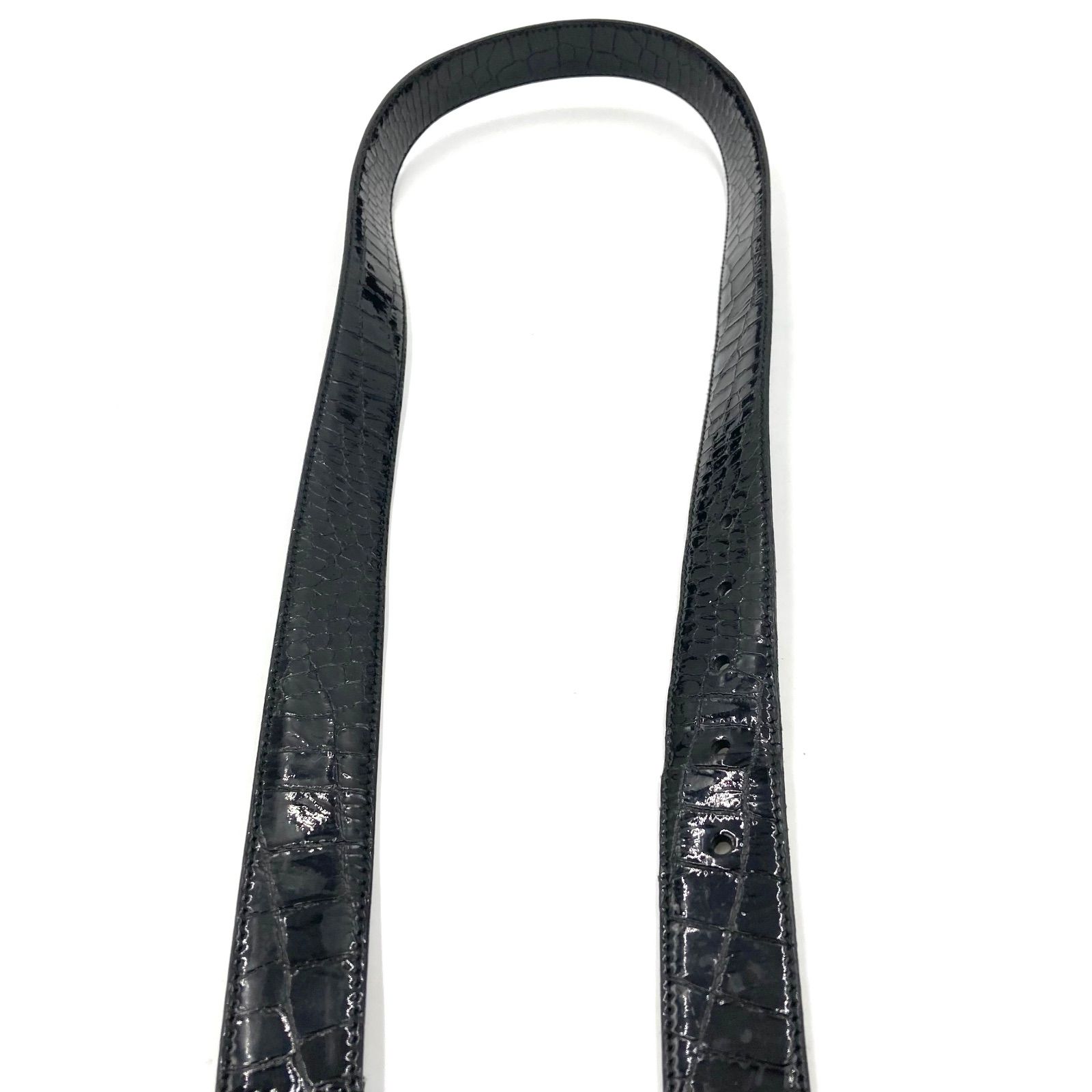 □未使用同然□稀少□PRADA プラダ スプリングコイルバックル レザー