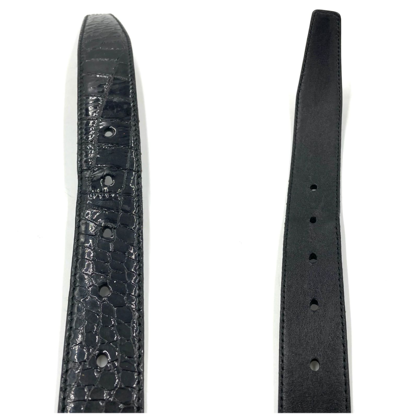 □未使用同然□稀少□PRADA プラダ スプリングコイルバックル レザー