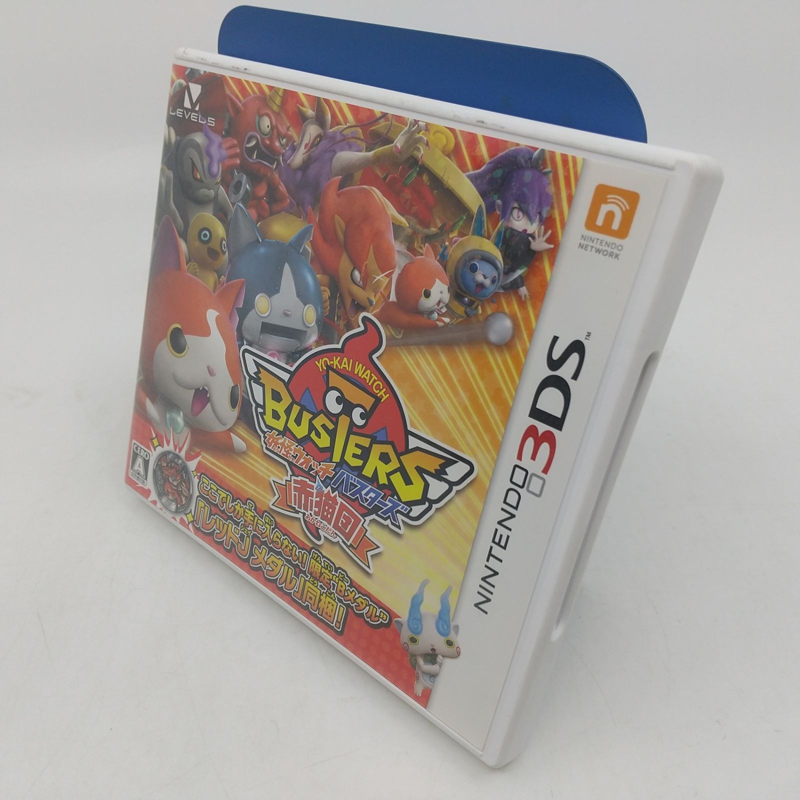 妖怪ウォッチバスターズ赤猫団 NINTENDO3DSソフト 妖怪メダル欠品