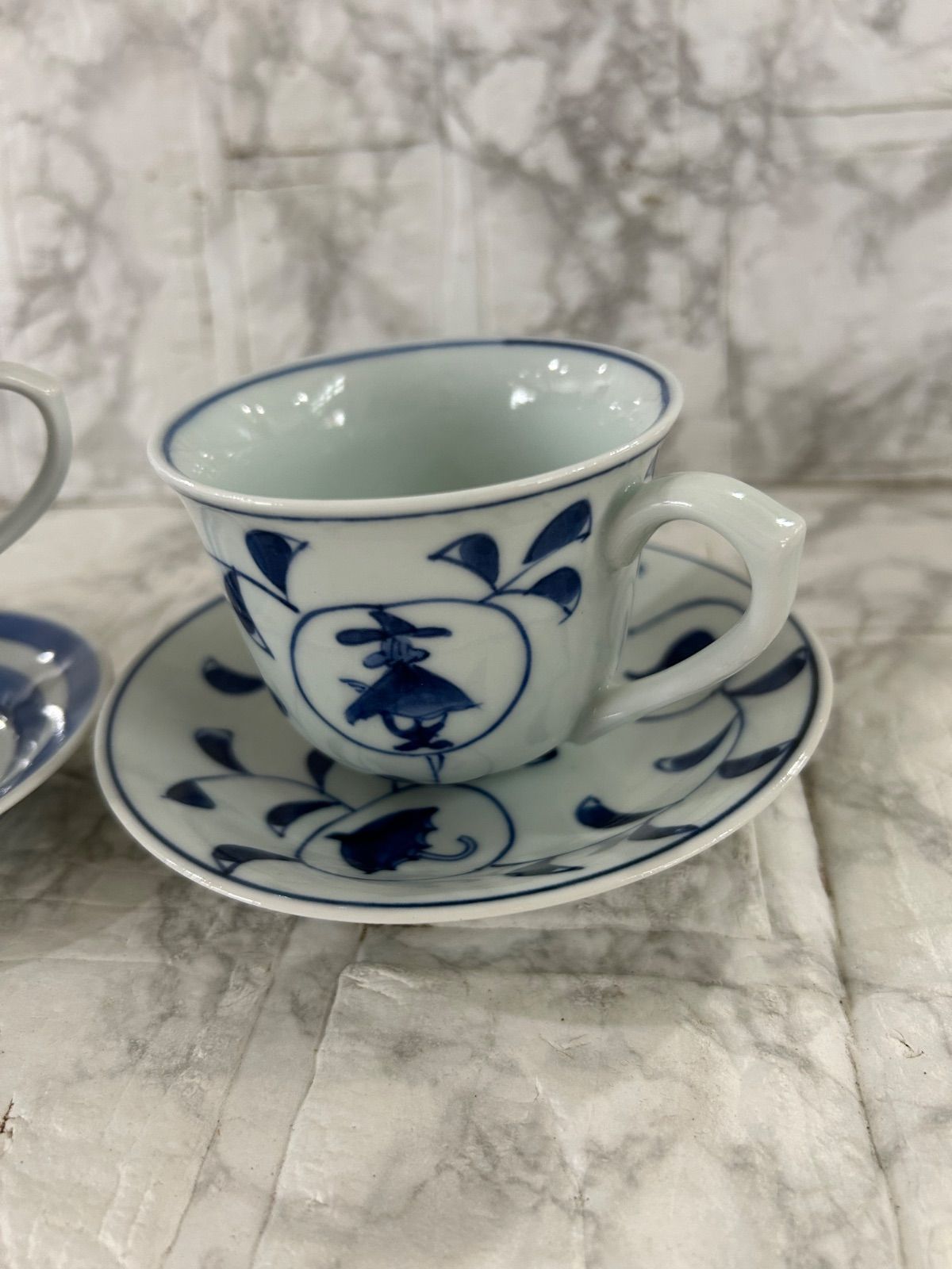 有田焼 ティーカップセット 3客セット 青花 しん窯 - メルカリ