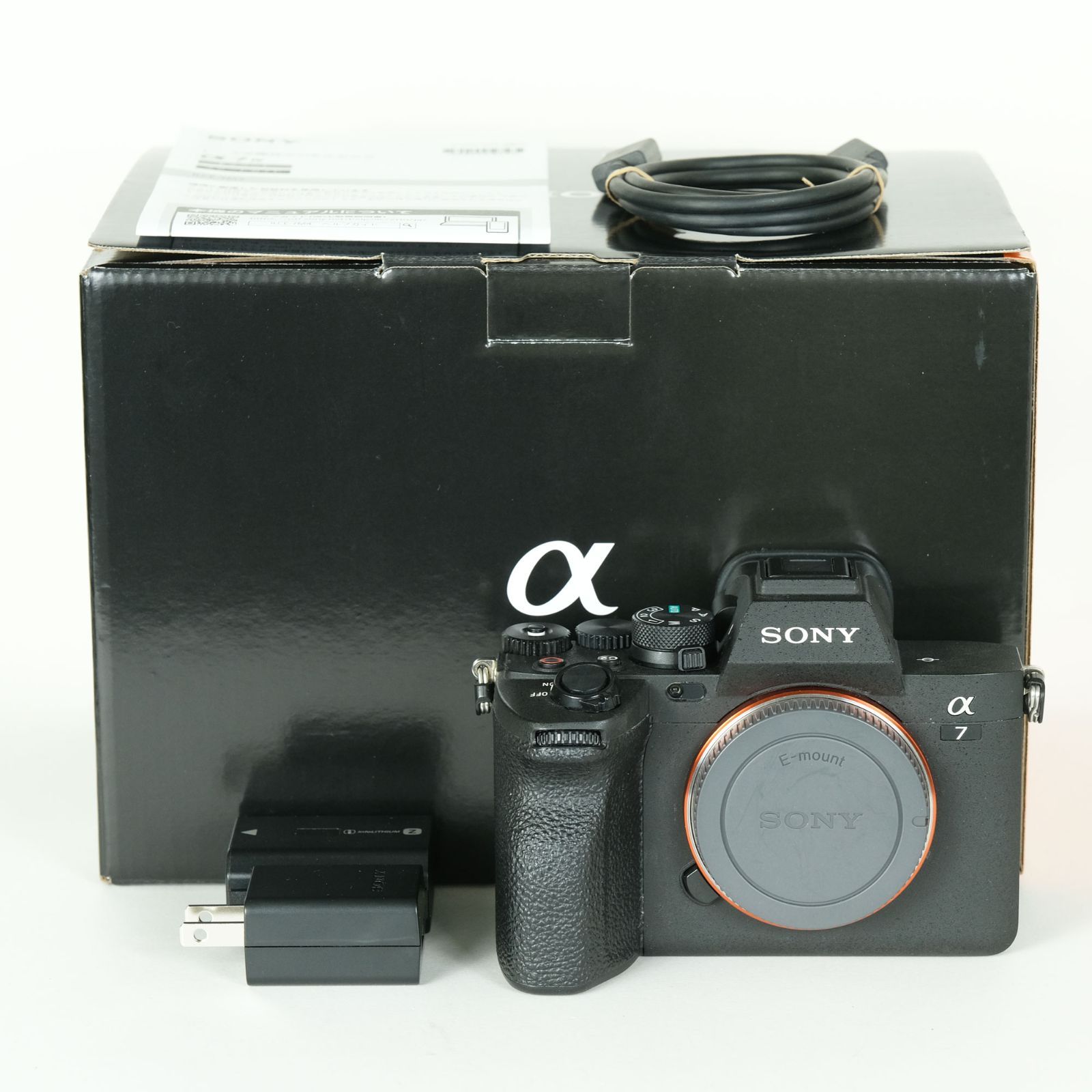 新品同様品 SONY α7IV ILCE-7M4 シャッター数約600回 新品)SONY (ソニー) α7IV ボディ ILCE-7M4（商品ID：4548736133730