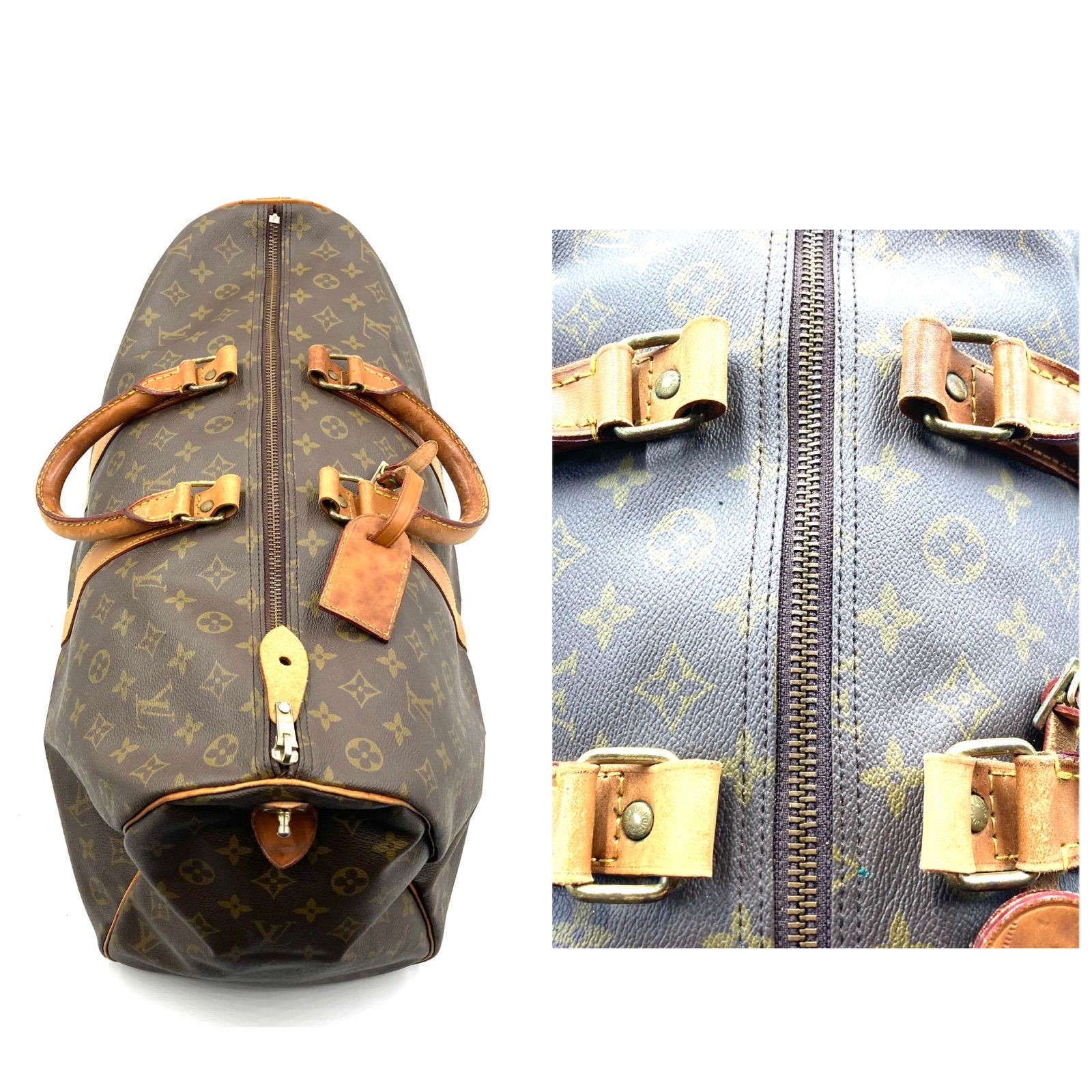 □稀少80's美品□LOUIS VUITTON ルイヴィトン モノグラム キーポル50